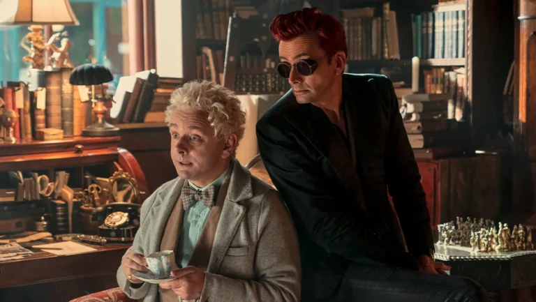 Veröffentlichungsupdate für good omens season 3 inmitten von Herausforderungen hinter den Kulissen good omens season 3